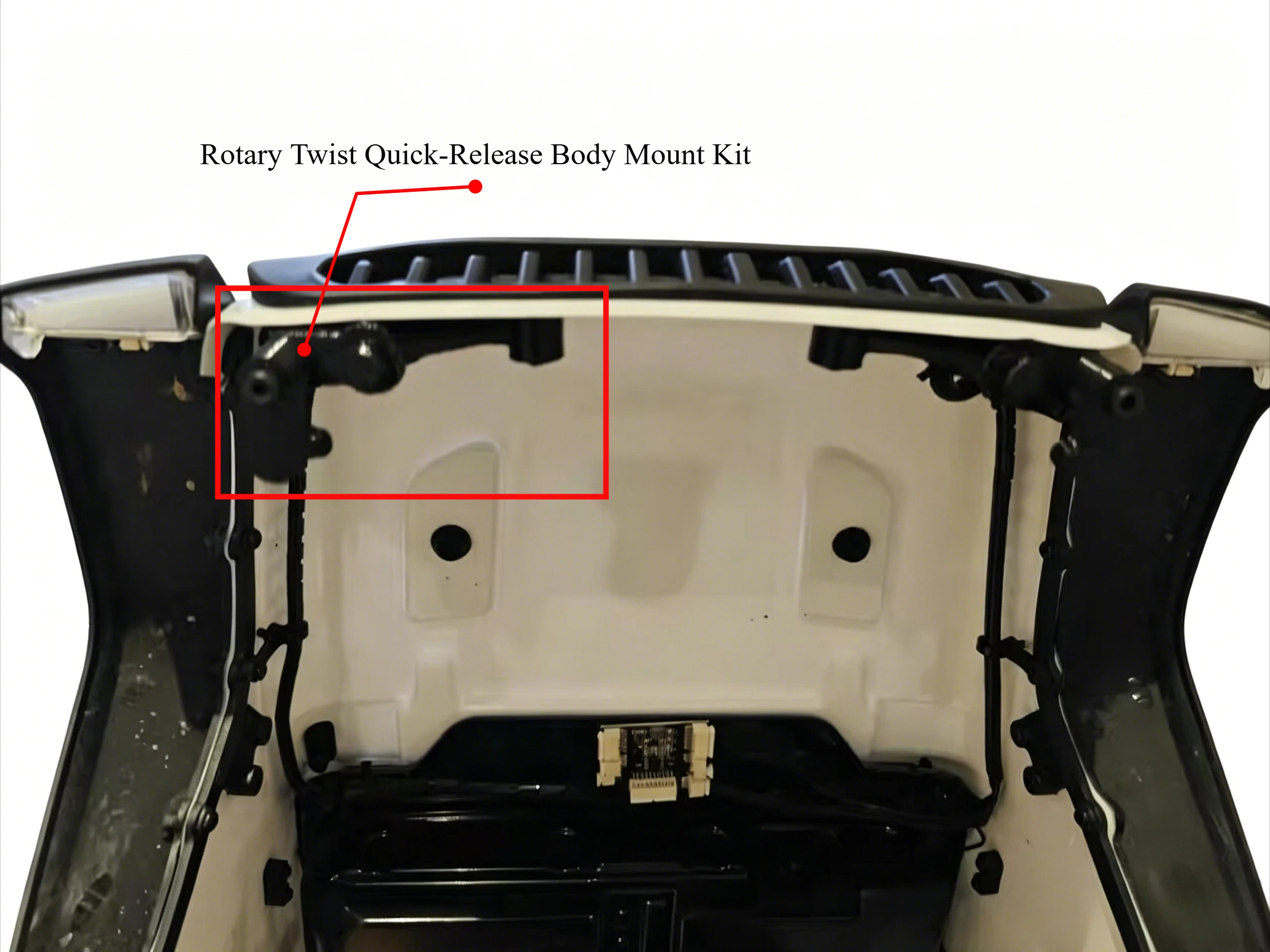 Body Shell Fast Mount Set TPU High Toughness Flexible Easy Install For Rlaarlo MK07 1/7 RC Racing Car Modification Upgrade Kit