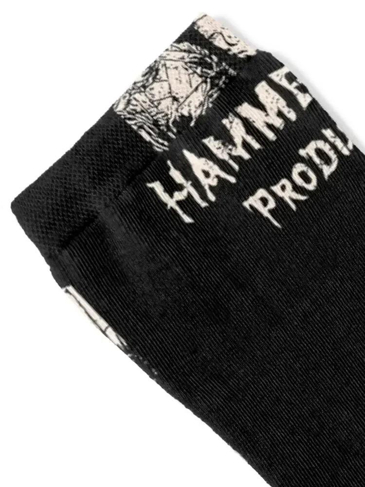 Hammer Films - Scary Movies Socks kawaii hip hop kids cycling Men Socks Women's