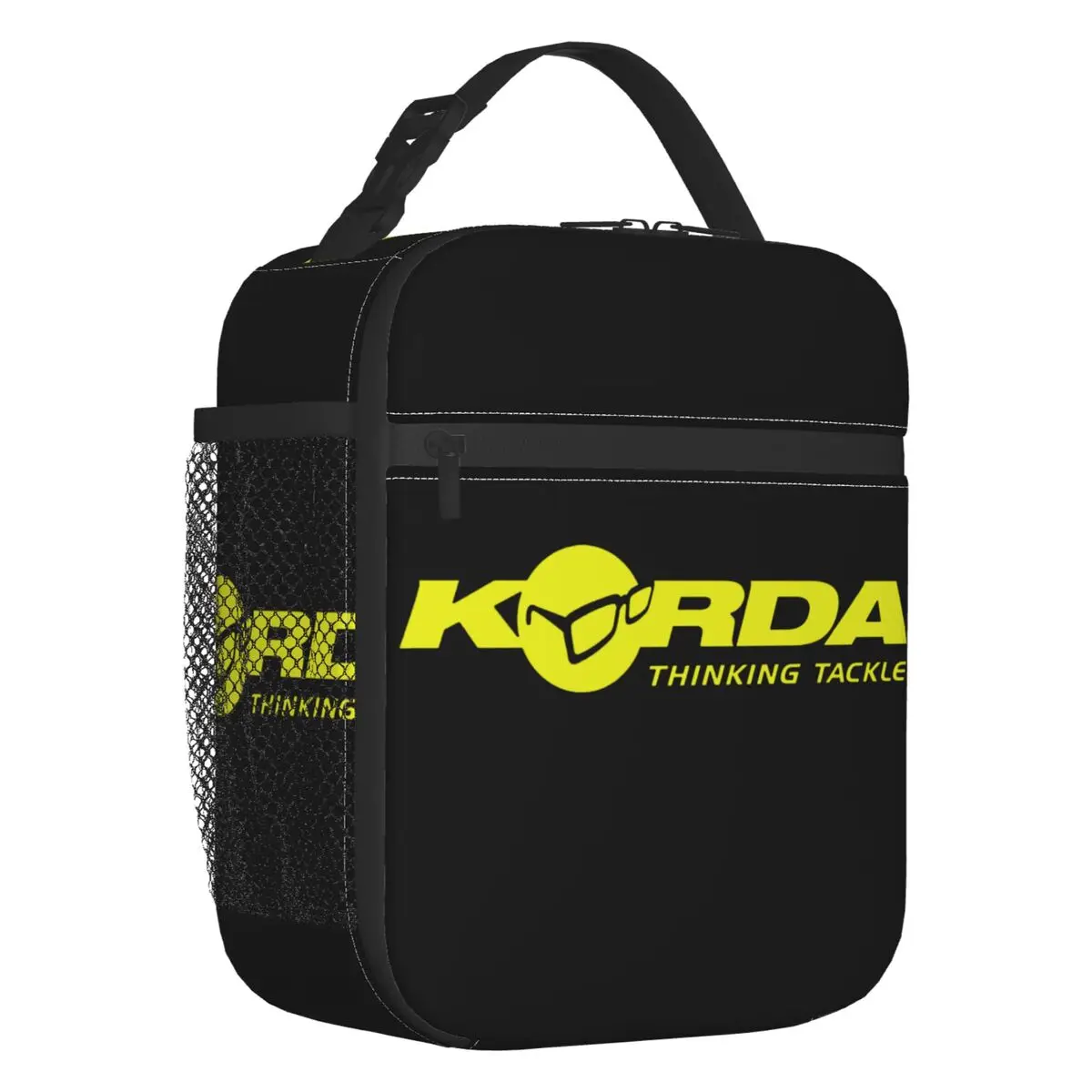 Korda Inspired Fishing Insulated Lunch Bags for School Office Fish Carp Gift Waterproof Thermal Cooler Lunch Box Women Children