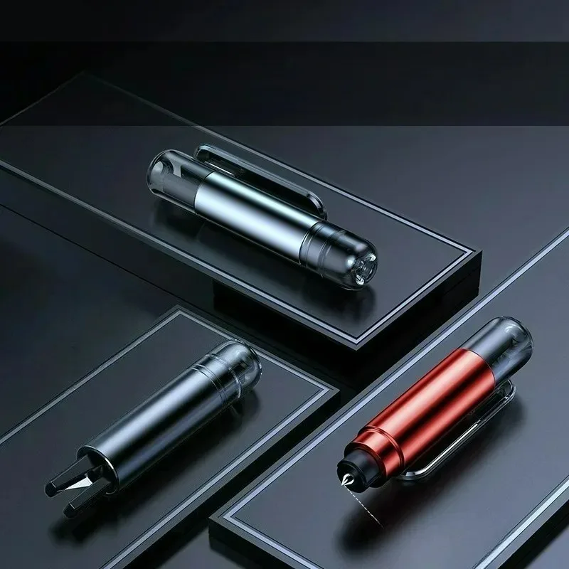 

1 шт., высокая твердость, вольфрамовая сталь, аварийно-спасательный инструмент, оконный стеклянный выключатель 2-в-1, автомобильный безопасный молоток, резак для ремней безопасности, новый