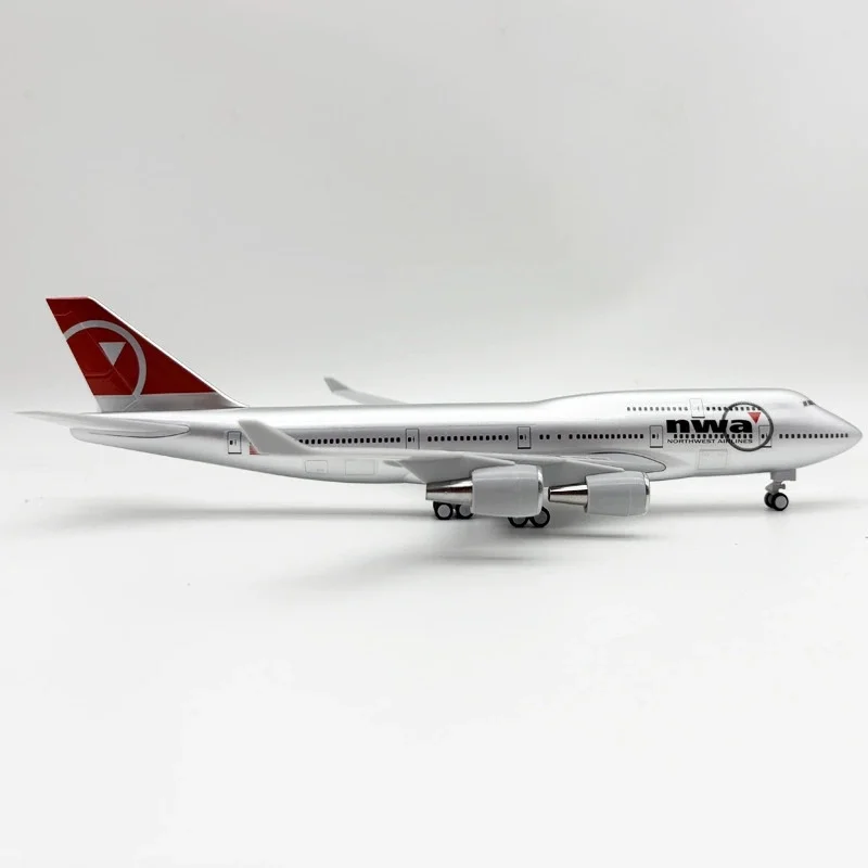 

B747 самолет 747 Northwest United States Airlines 30 см имитация литья под давлением модель из смолы игрушки сувенир самолет игрушки ремесла подарки