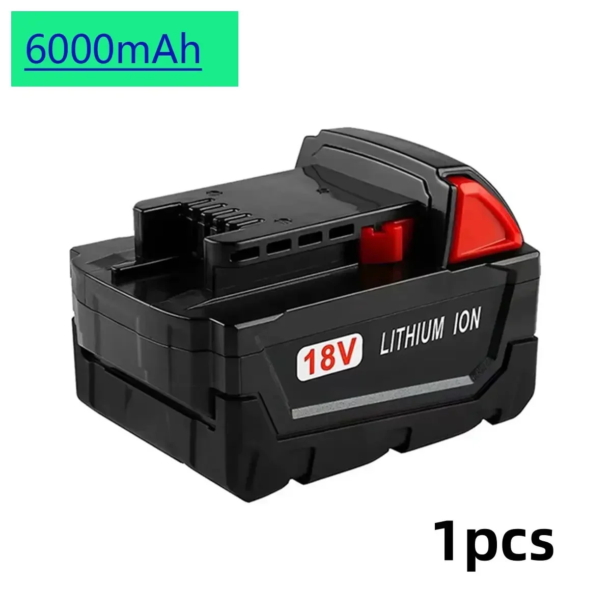 Origineel voor Milwaukee M18 Power Tool Batterij, Oplader, BR, XC, 18V, 12000mAh M18B5, 48-11-1860, Ingebouwde 21700 Batterij