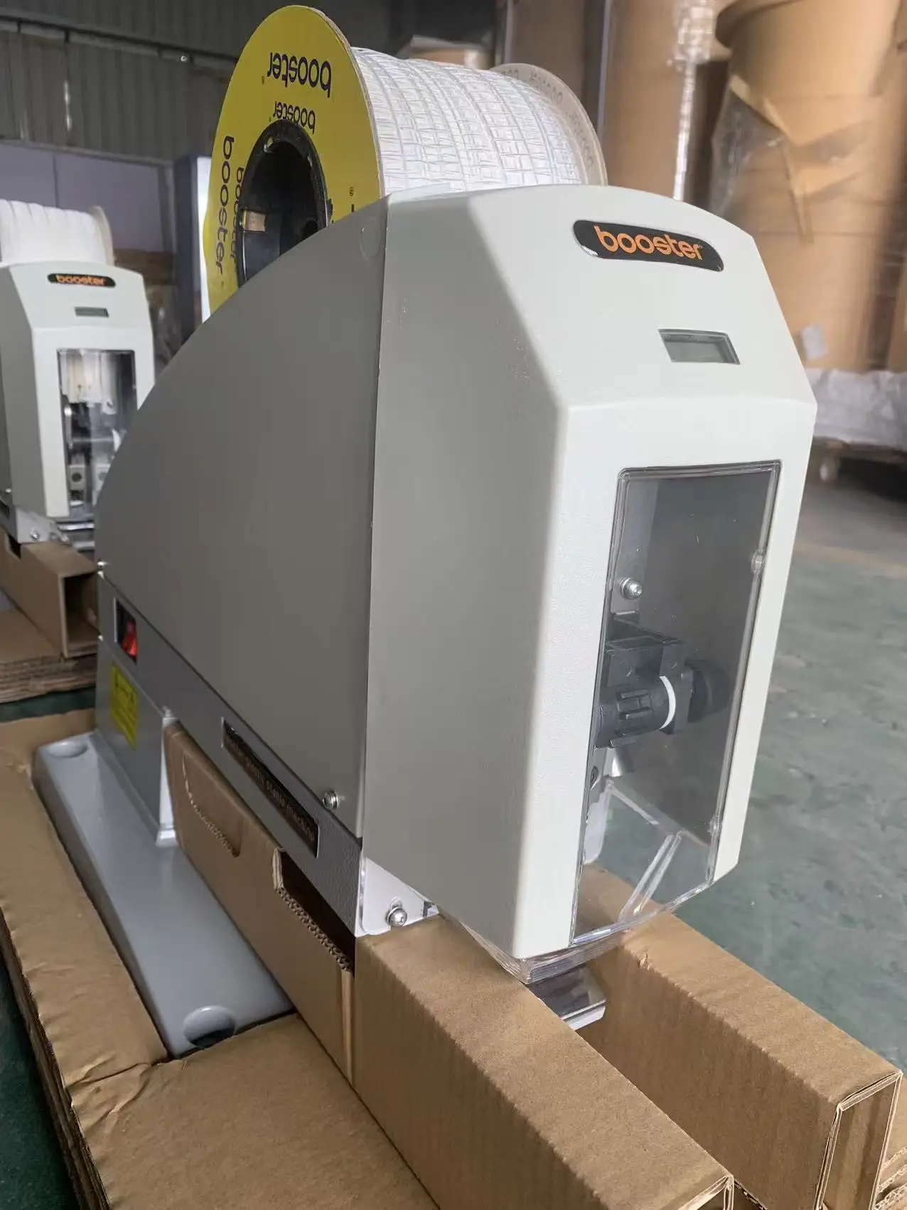 Eco-Friendly Steel Embroidered Plastic Staple Pin Machine for Garment Tag Rolls