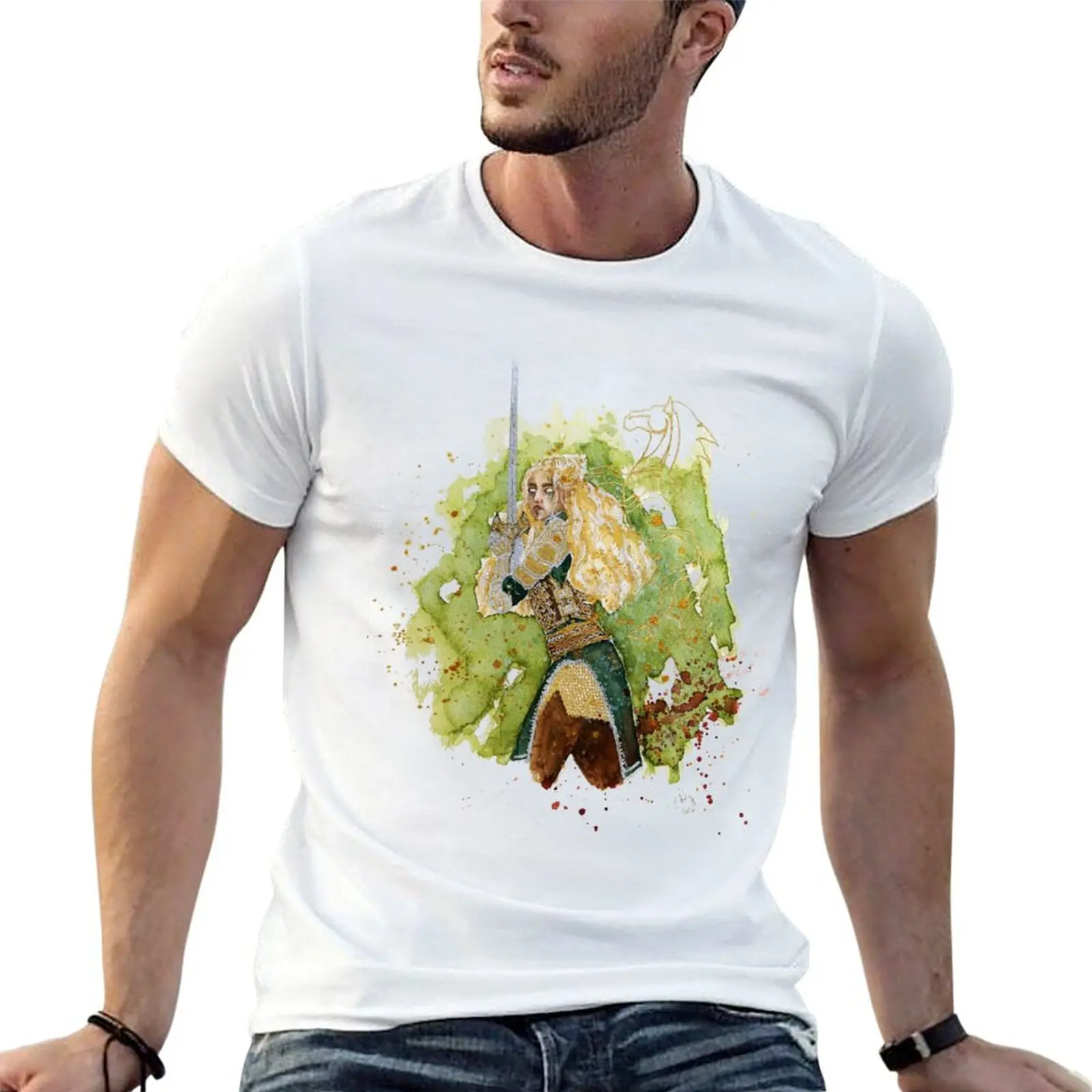 Eowyn of Rohan T-Shirt customs design your own kawaii clothes clothing for men