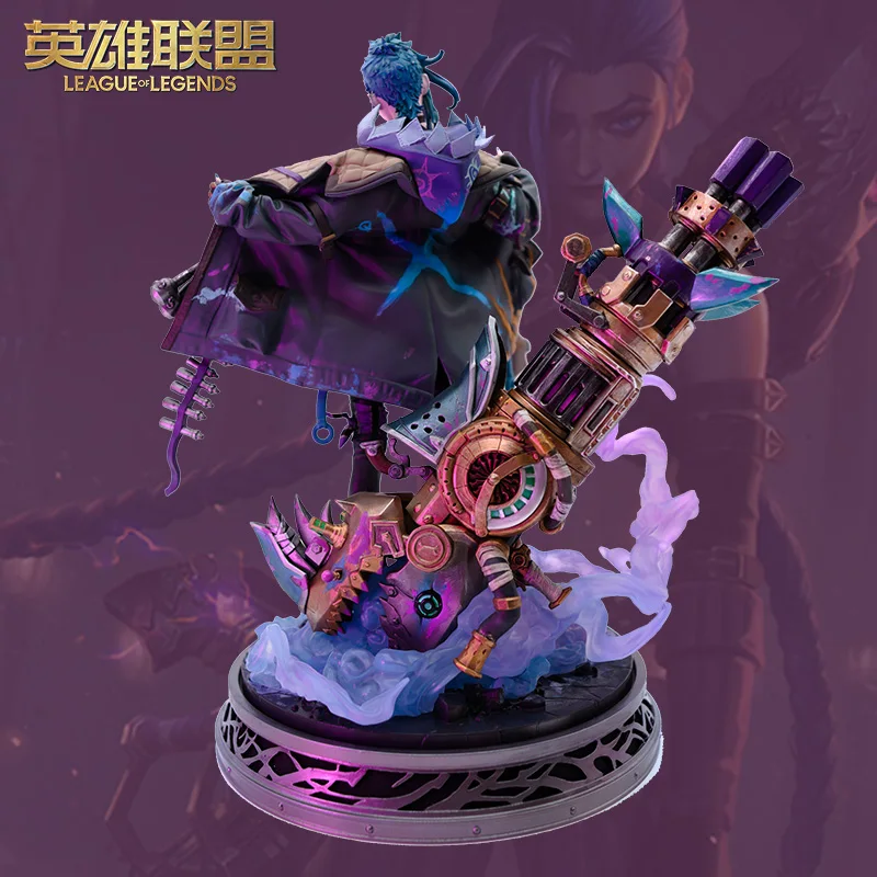 Arcane League Of Legends Lol Kinkes 1/7 Sculpture Game Accessories Handmade Anime Doll Pre Sale Holiday Gifts Pvc Collection