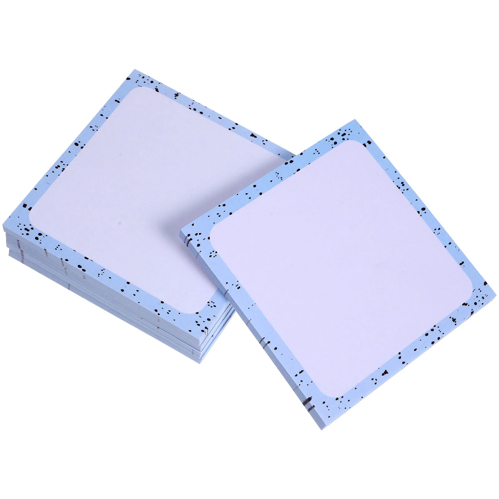 Schede promemoria Blocco note 5 libri Carte vuote dal design classico per artigianato fatto a mano Messaggio fai-da-te Indice di lancio Blocco note per ufficio