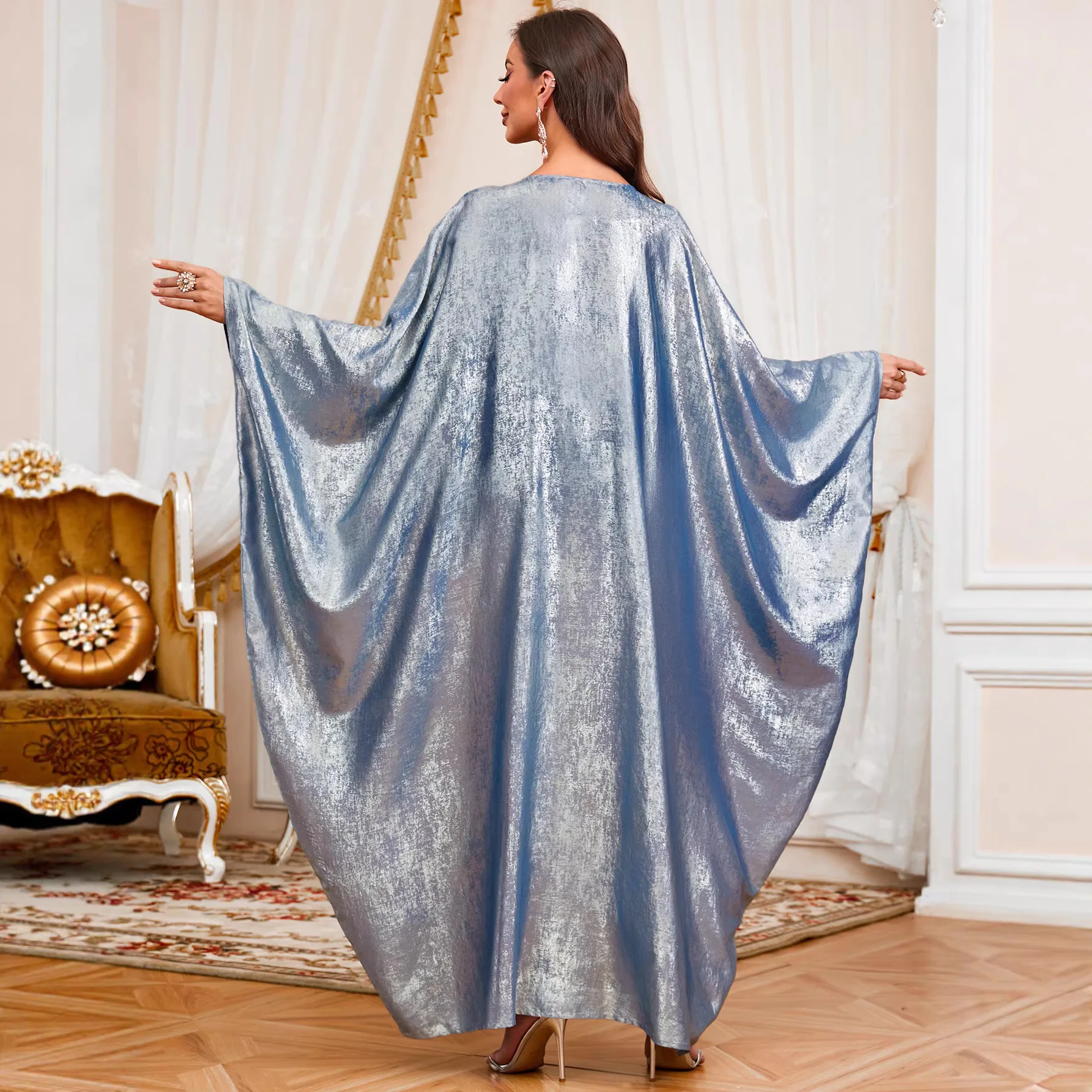 عبايات للنساء دبي فساتين راقية إسلامية أفريقية قفطان ماروكين فساتين الحفلات المسائية بوبو رداء الجلابة فام 2026