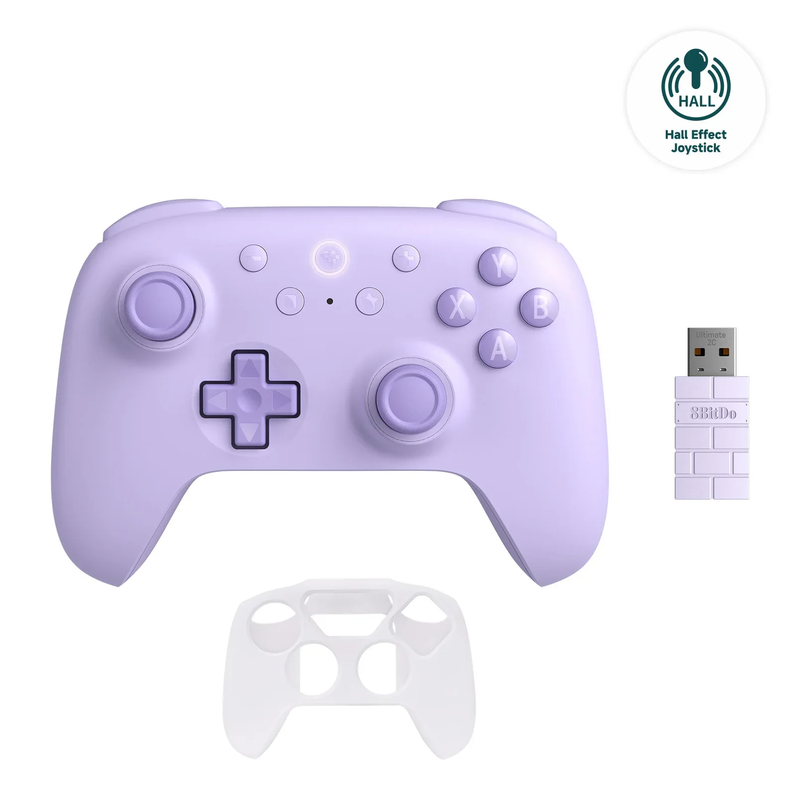 8BitDo Ultimate 2C Draadloze Gaming Controller Nieuwe Kleur Gamepad Joystick voor PC Windows 10/11 Steam Android USB Bluetooth