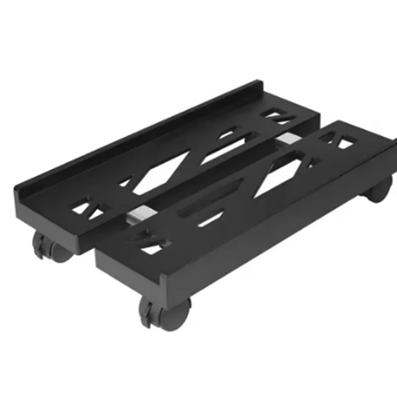 

EF-Mobile Computer Host Stand Adjustable Mobile PC Tower Stand With Wheels Under Desk CPU Holder Stable Adjustment