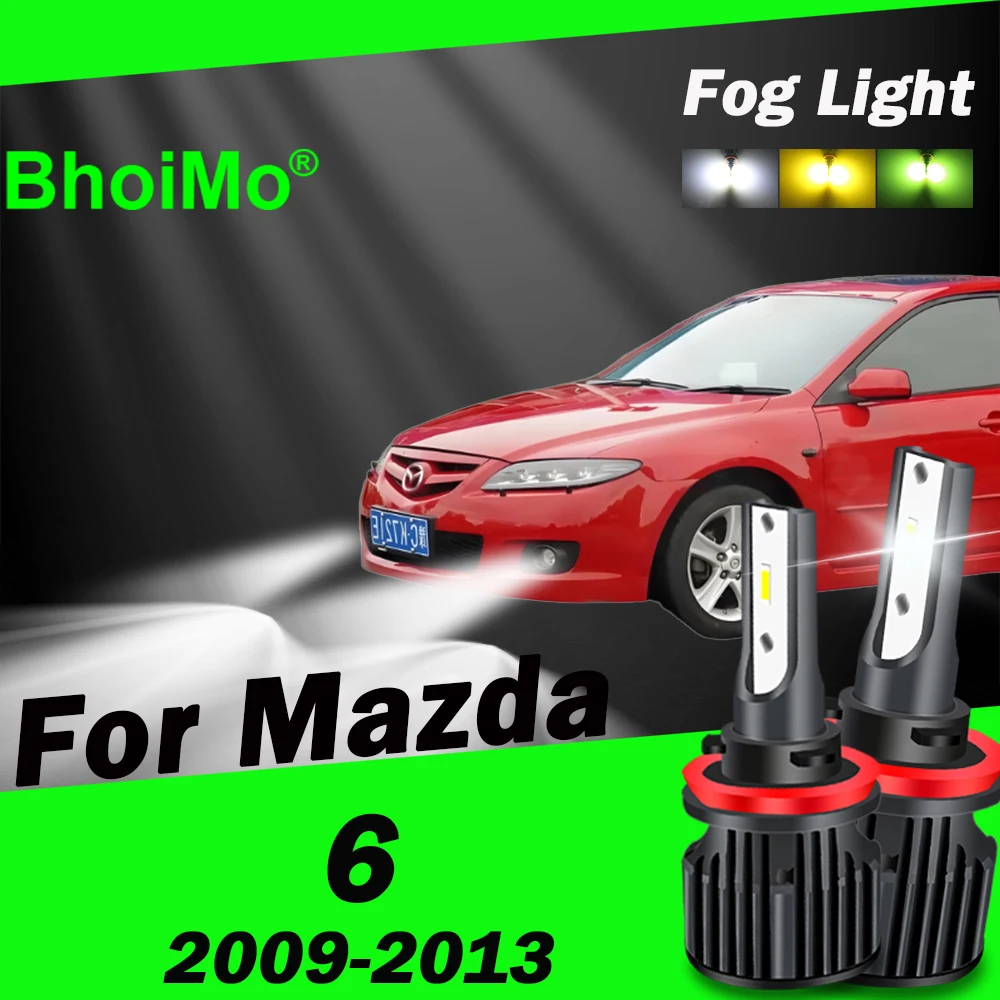 

For Mazda 6 Mazda6 Led Front Fog Light Lamps Bulb 2009 2010 2011 2012 2013