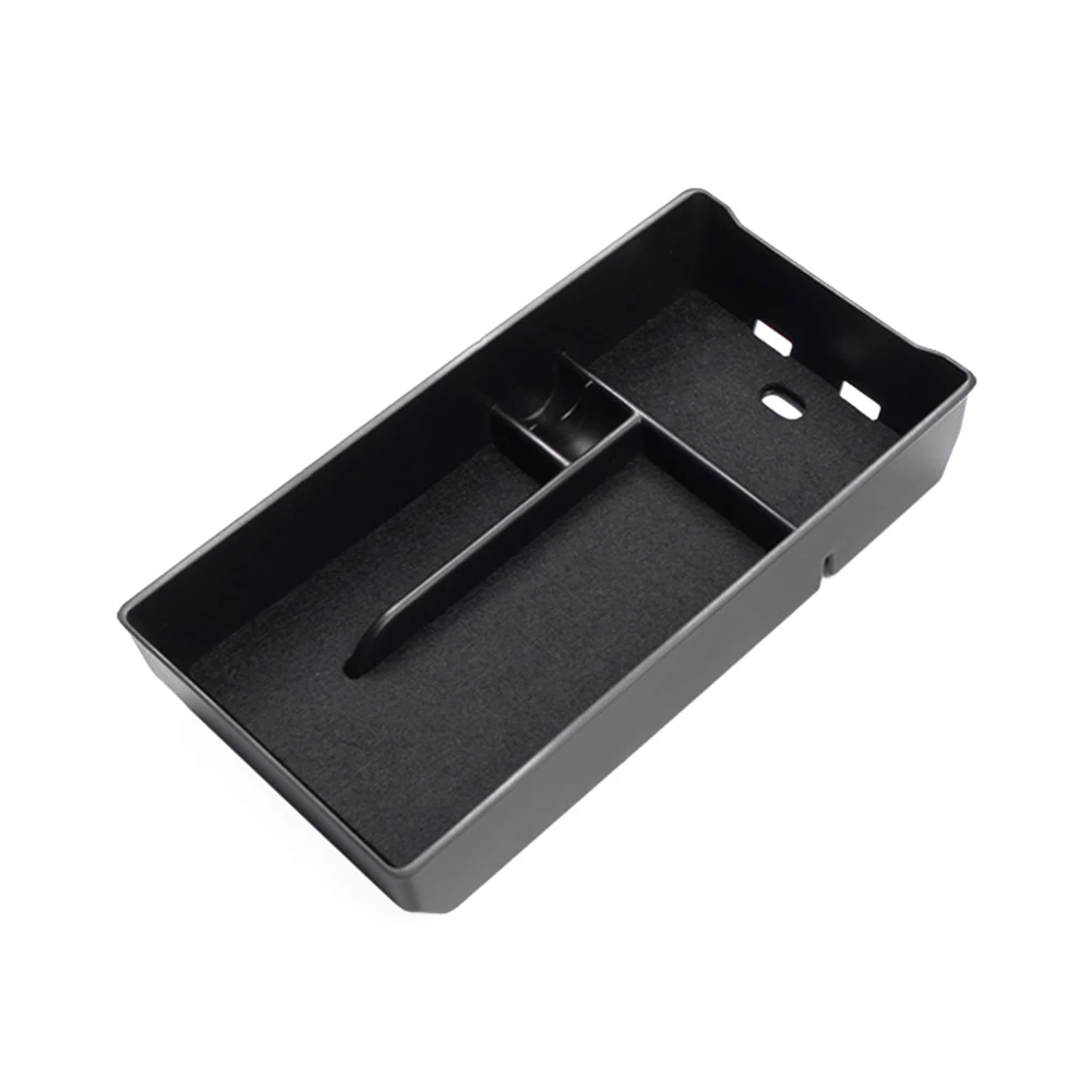 

High Quality New Car Accessories Armrest Storage Box Container Tray Black Central For Mercedes-Benz E Class W213