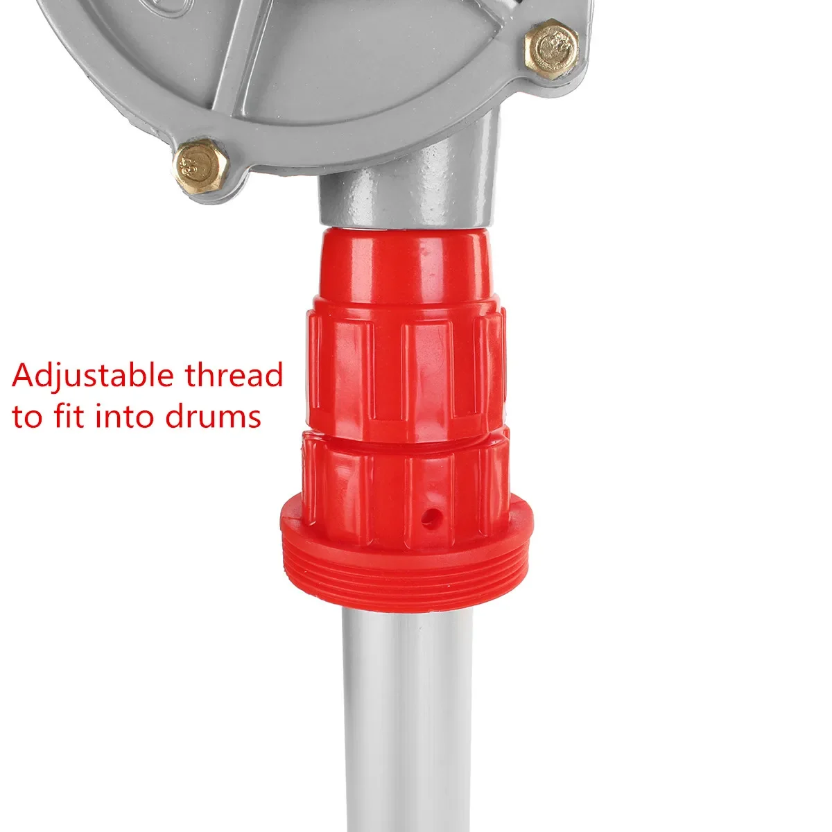 Manual Hand Pump Oil Diesels Fuel Pump Heavy Drum Rotary New Oil Fuel Barrel Heavy Duty Pump Diesels Fuel Oil Gas Transfer Tool
