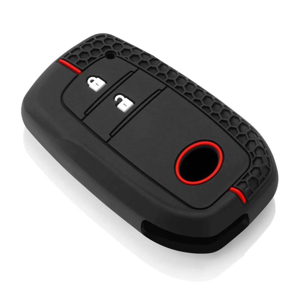 Car Key Cover Case For Toyota Hilux 2024 Yaris Corolla 2023 Rav4 2021 CHR Revo Auris Innova Highlander Venza Fortune Key Holder