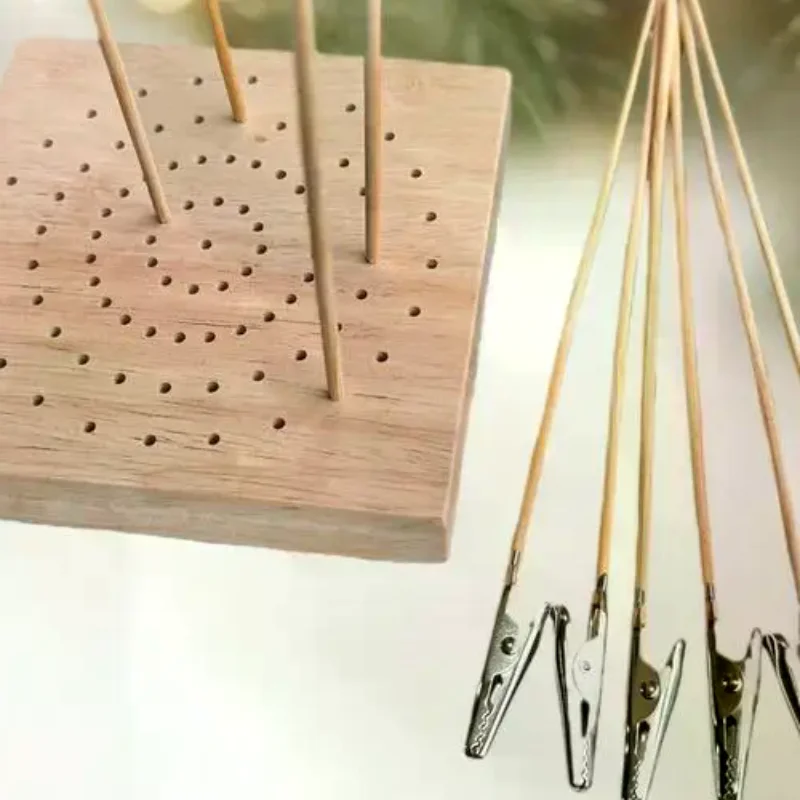

10/20/50Pcs DIY Accessories Wood And Metal Painting Stand Alligator Clip Stick Modeling Tool For Airbrush Model Part
