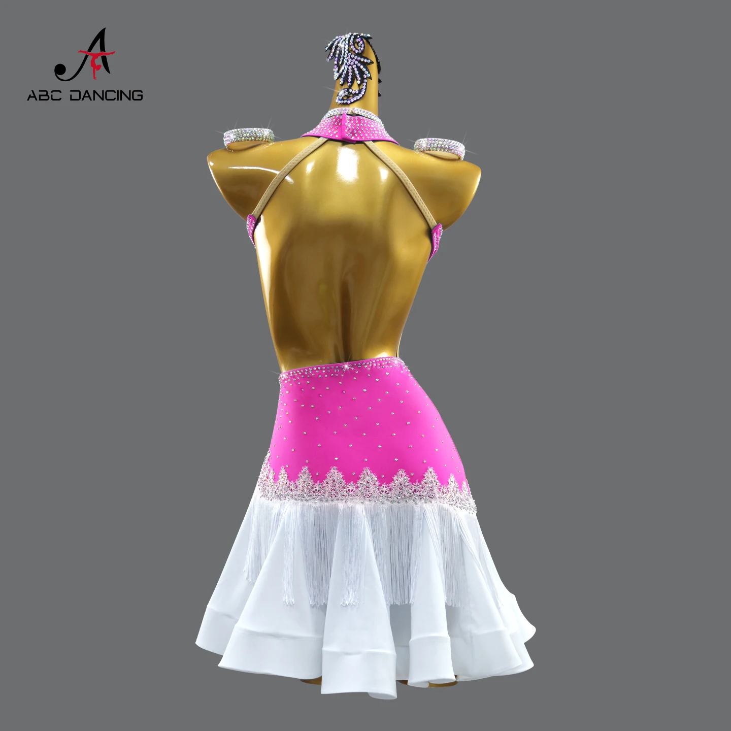Robe femme femmes vêtements latino-américains concours de danse fille Costume de bal 2025 fête scène sport Dancewear Performance Costume