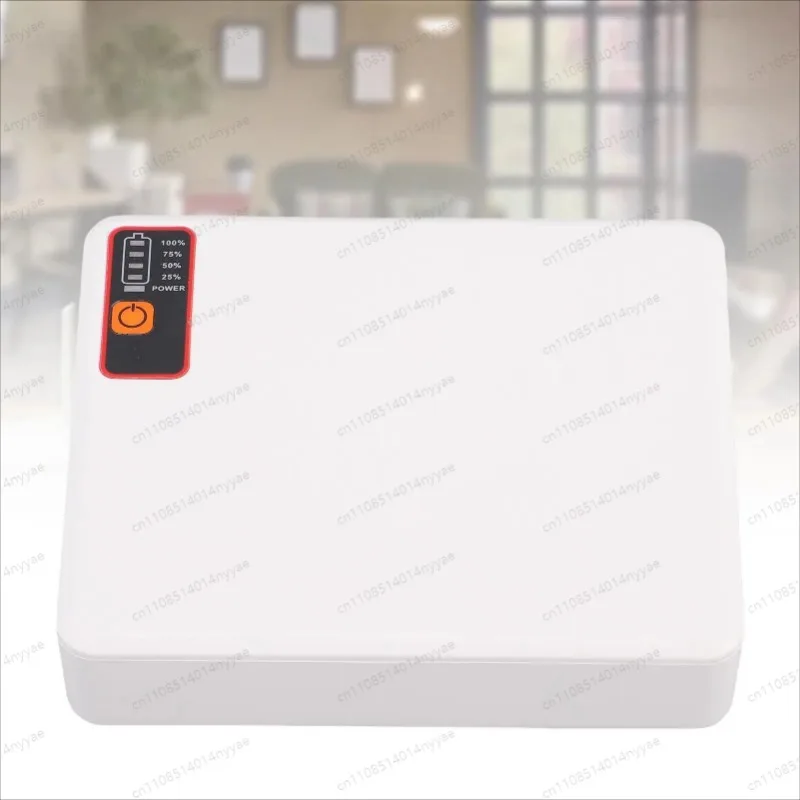 Small UPS 12000mAh 18W 5V 9V 12V DC 5V Type C and USB Ports Uninterruptible Power Supply Backup Power Supply for Router Modem