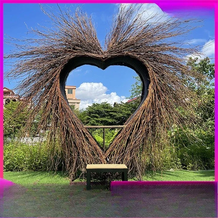 OEMOutdoor Bird's Nest Courtyard Leisure Swing Villa Rattan Hanging Chair Hammock Outdoor Terrace Creative Scenic Area Bird's Ne