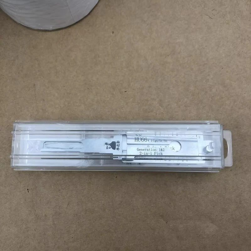 Lishi 2-in-1 HU66 V.3 Decoder Autotür-Öffnungswerkzeug für VW Audi Porsche Schlüsseldienste Professionelles Kfz-Einstiegswerkzeug – Detail 3