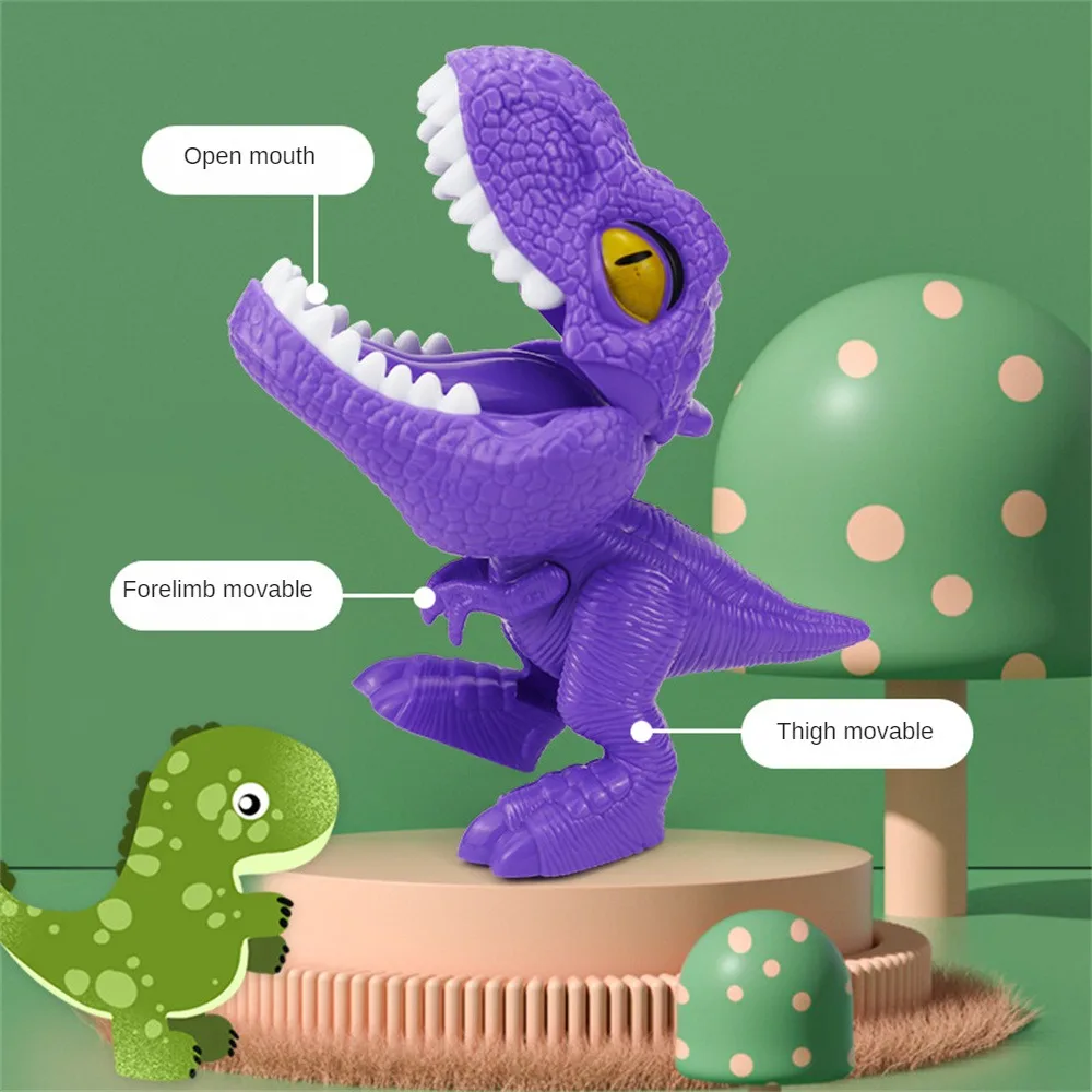 10pcs/sets Children Early Education Toys Doctors Role Play Learning Dentist Play Role Play Dinosaur Brushing Tooth Teaching Aids