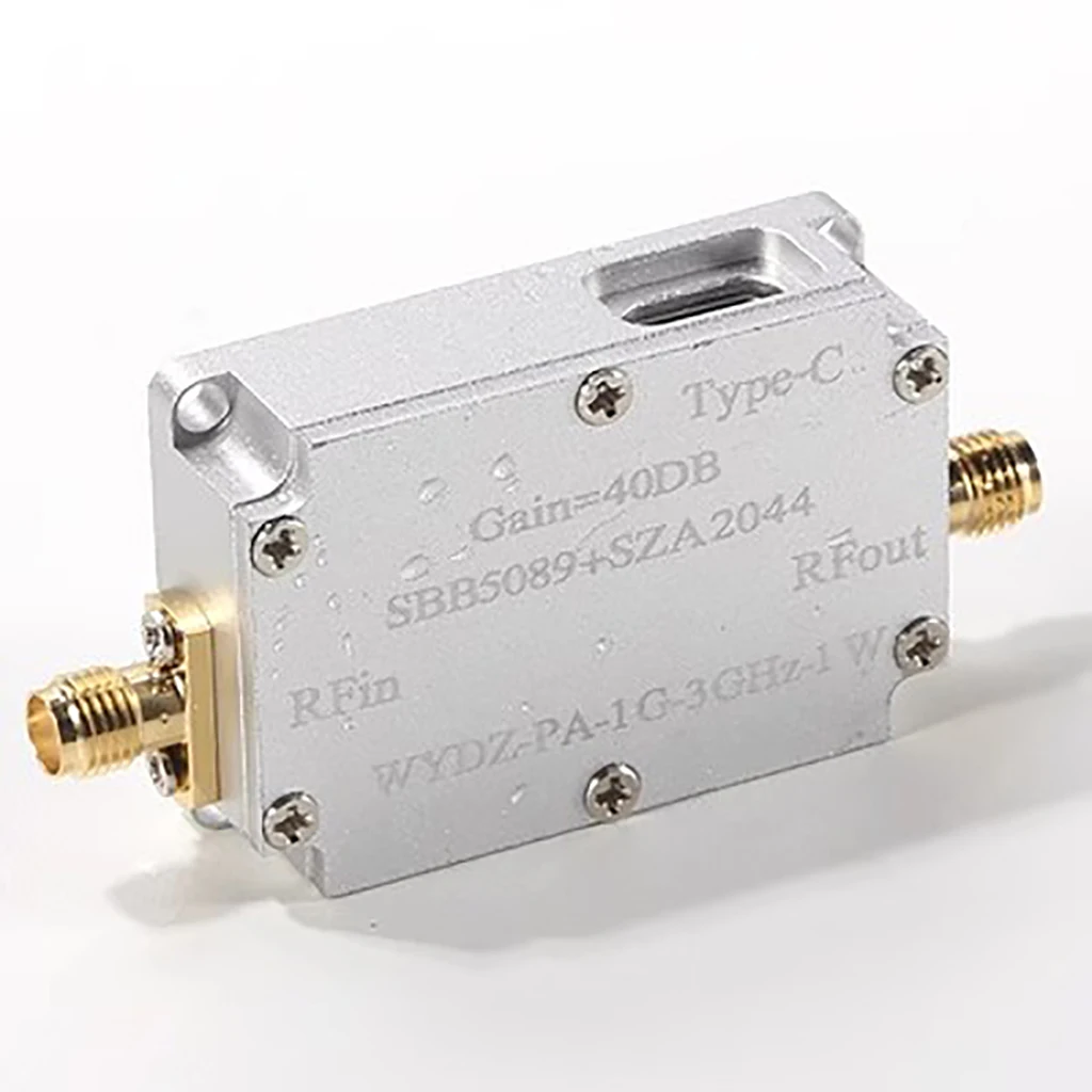 amplificador de potencia unidirecional do microondas modulo do amplificador de potencia do rf 20db 30db 40db wydz pa1g3ghz 1w sbb5089 mais se5004 01