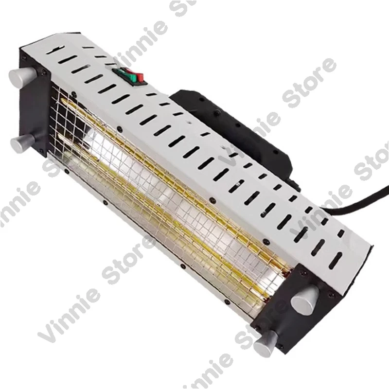 Double row paint lamp 2000W car film sheet metal spray paint baking putty paint coating heating handheld