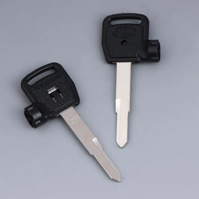 Blank Key for KYMCO Scooter Uncut Replacement Magnet AntiTheft Lock Key Durable Scooter Security Accessory