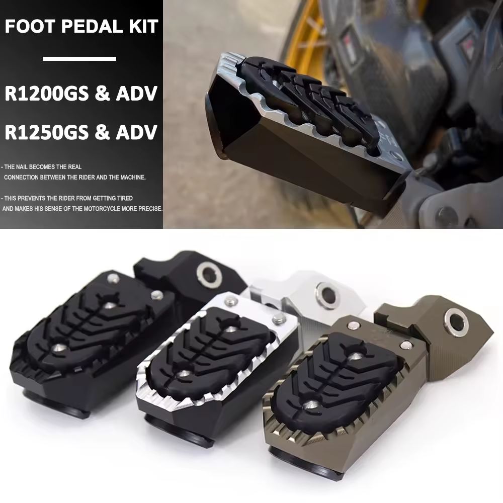 עבור BMW R1250GS R 1250 GS עו"ד 2020-2023 R1200GS R 1200 GS הרפתקאות חדש אופנוע אביזרי דום Footpegs רגל יתדות דוושה
