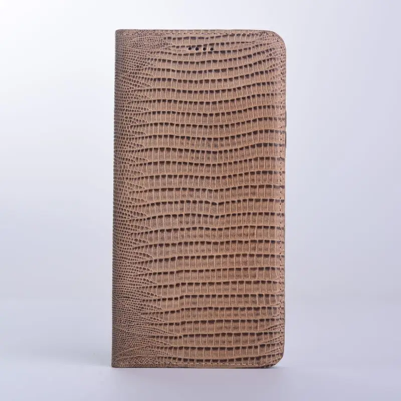 

Genuine Leather Flip Phone Case For Ulefone Armor 27 27T Pro 26 Ultra 25 25T Pro 24 23 22 21 Retro Lizard Pattern