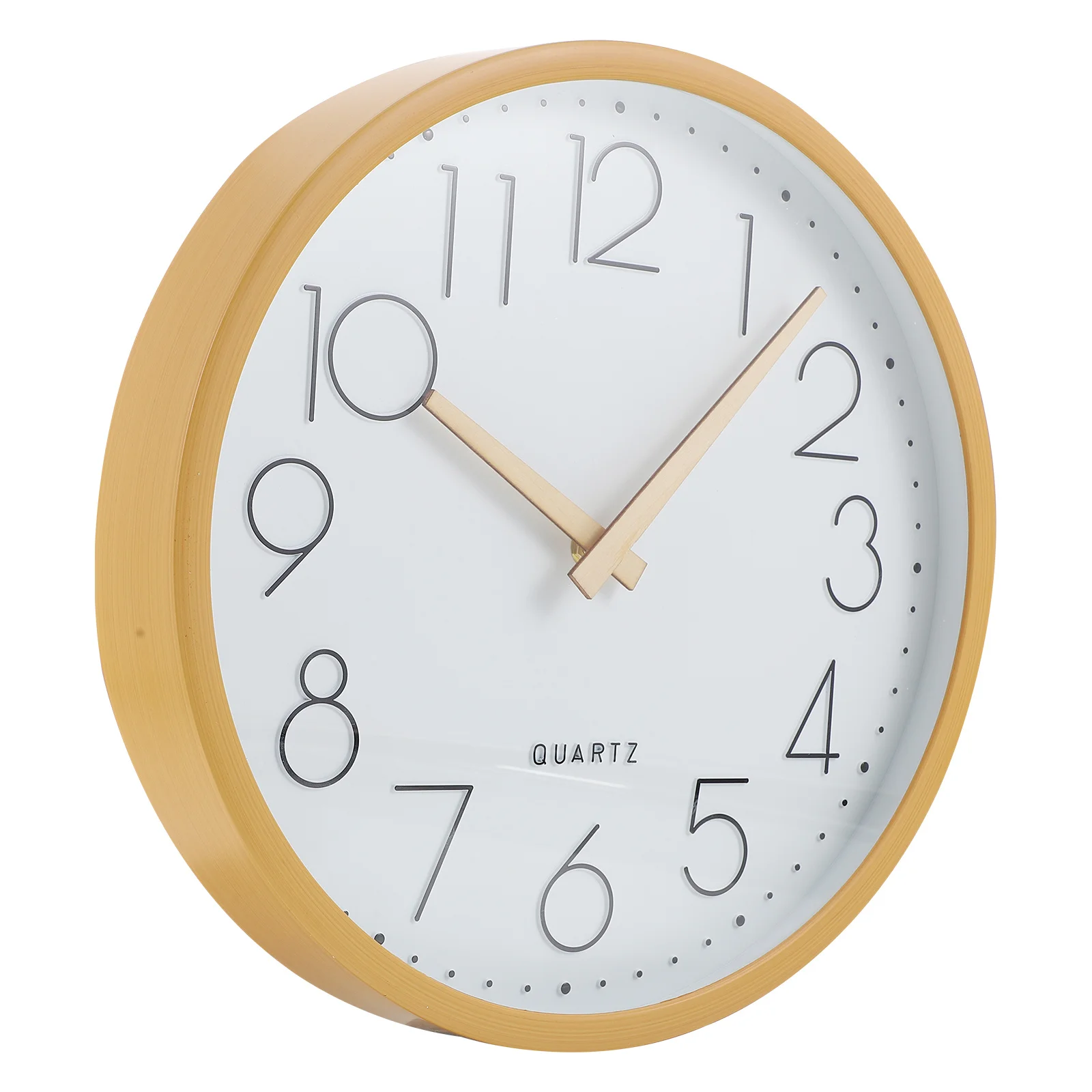 

1Pcs Mute Wooden Wall Hanging Clock Stylish Home Clock Decoration Living Room Housewarming Gift Wooden Wall Pendant