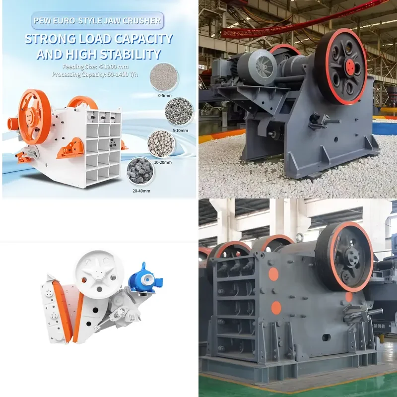 2026 CE YINGKE Factory Direct Sales SC Series Jaw Crusher Max.15-500t/h Capacity AC Motor for Mining Quarry Stone Crushing