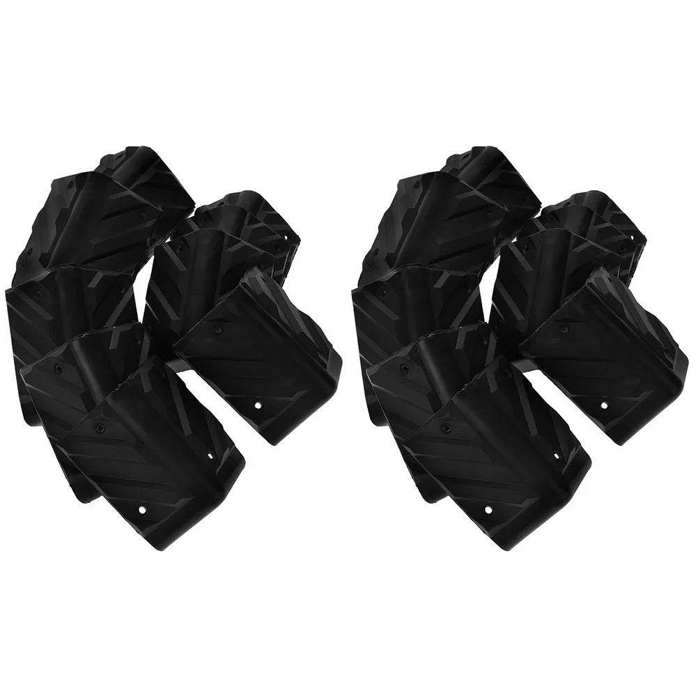 

20 Pcs Corner Protectors Durable Plastic Guards for Stage Box Corner Guards Audio Equipment Sound Package Angle Cover