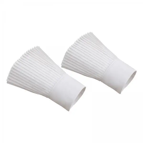 Simple Design Detachable Faux Cuffs Cotton Layered Wristband Ruffle Fashion Accessories for Girls Everyday Wear