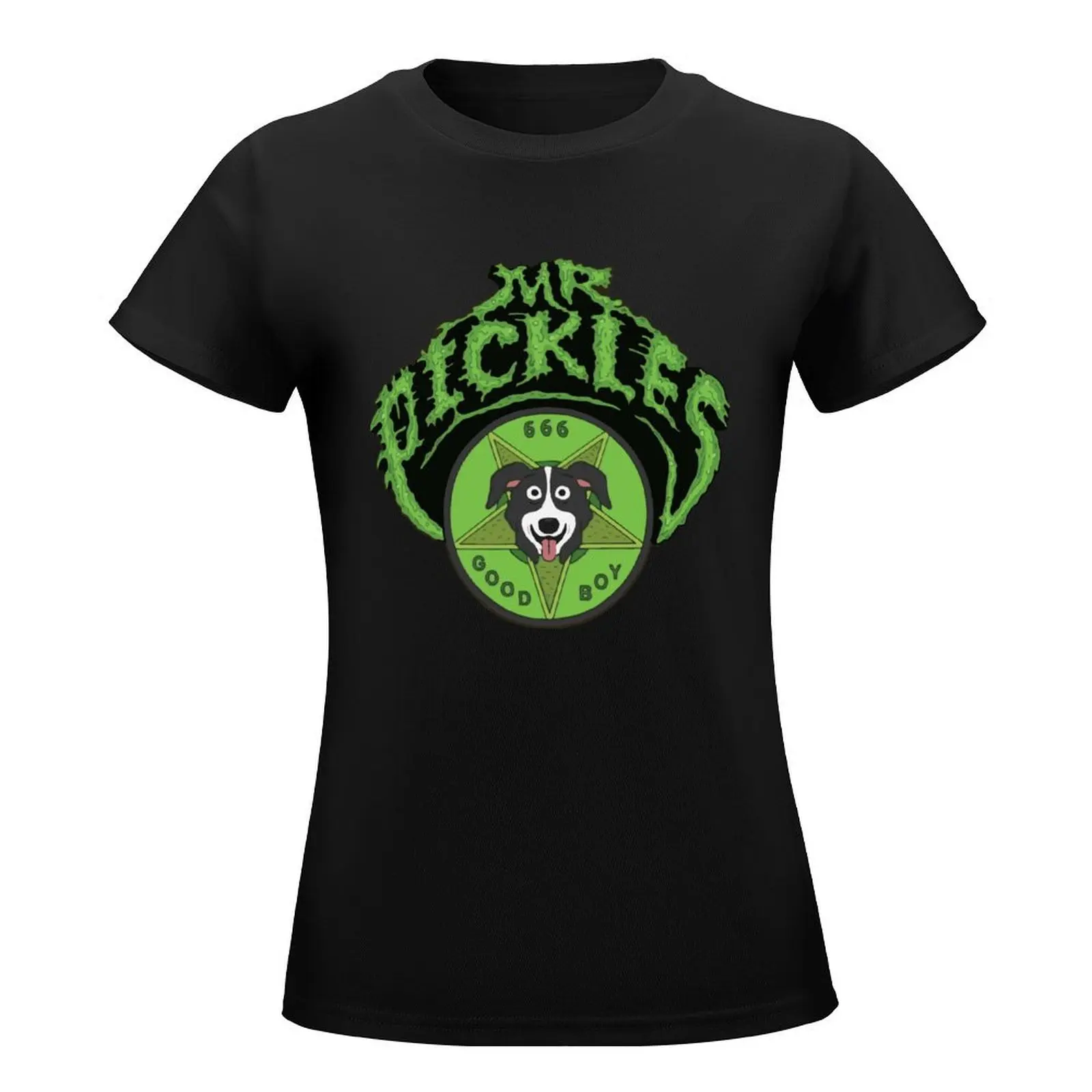 Mr. Pickles T-Shirt tees korean fashion Short sleeve tee Women clothes