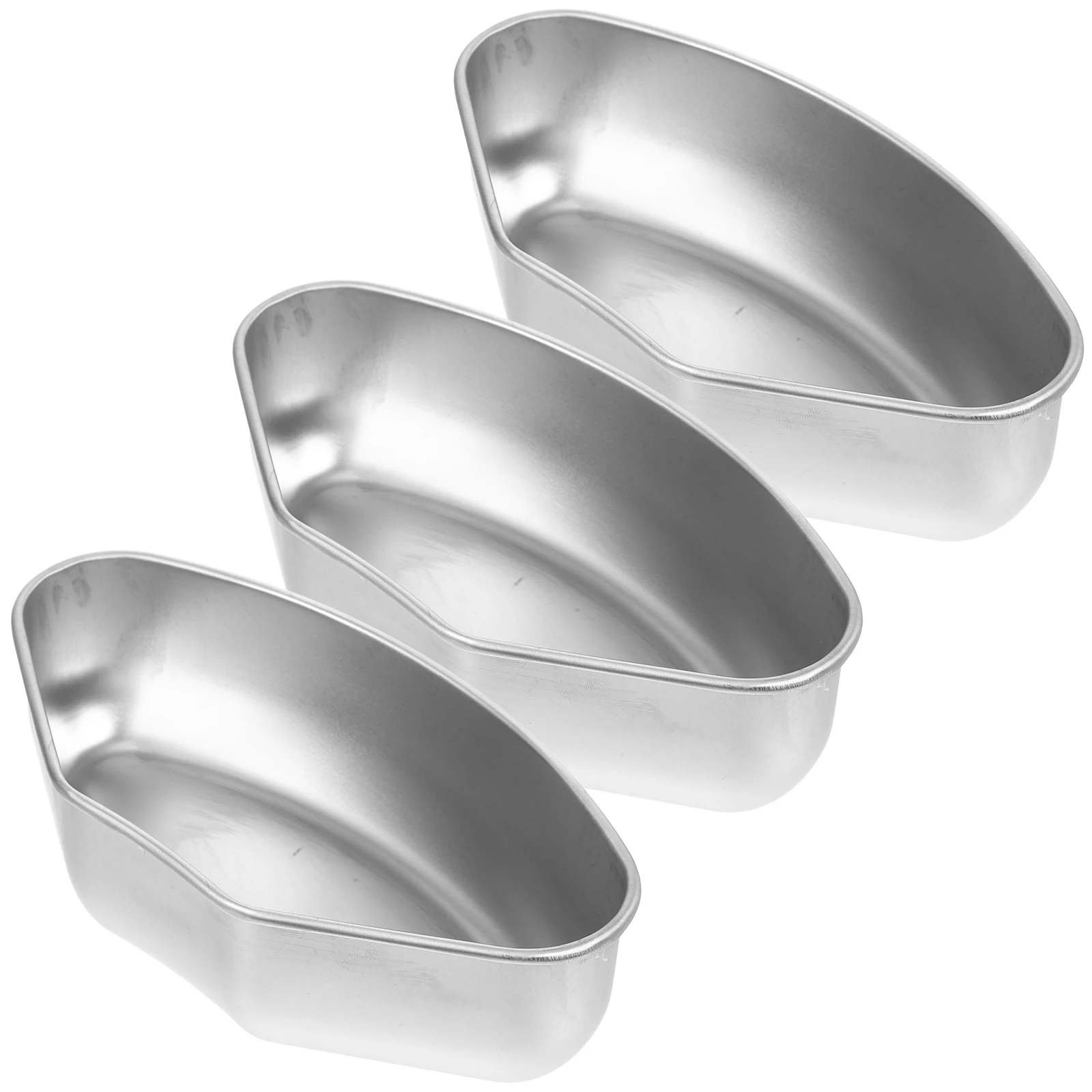 

3 Pcs Fan Shaped Tray Round Rack Small Silver Vegetable Baby Food Steam Pots Cooking Steam Pots For Cooking Accessories