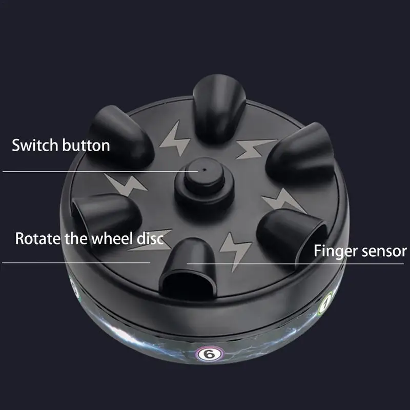 Roulette Lies Detector Six-Finger Lies Detector Test For Kids Lies Detector Test For Kids Shock Finger Game Multiplayer Tricky