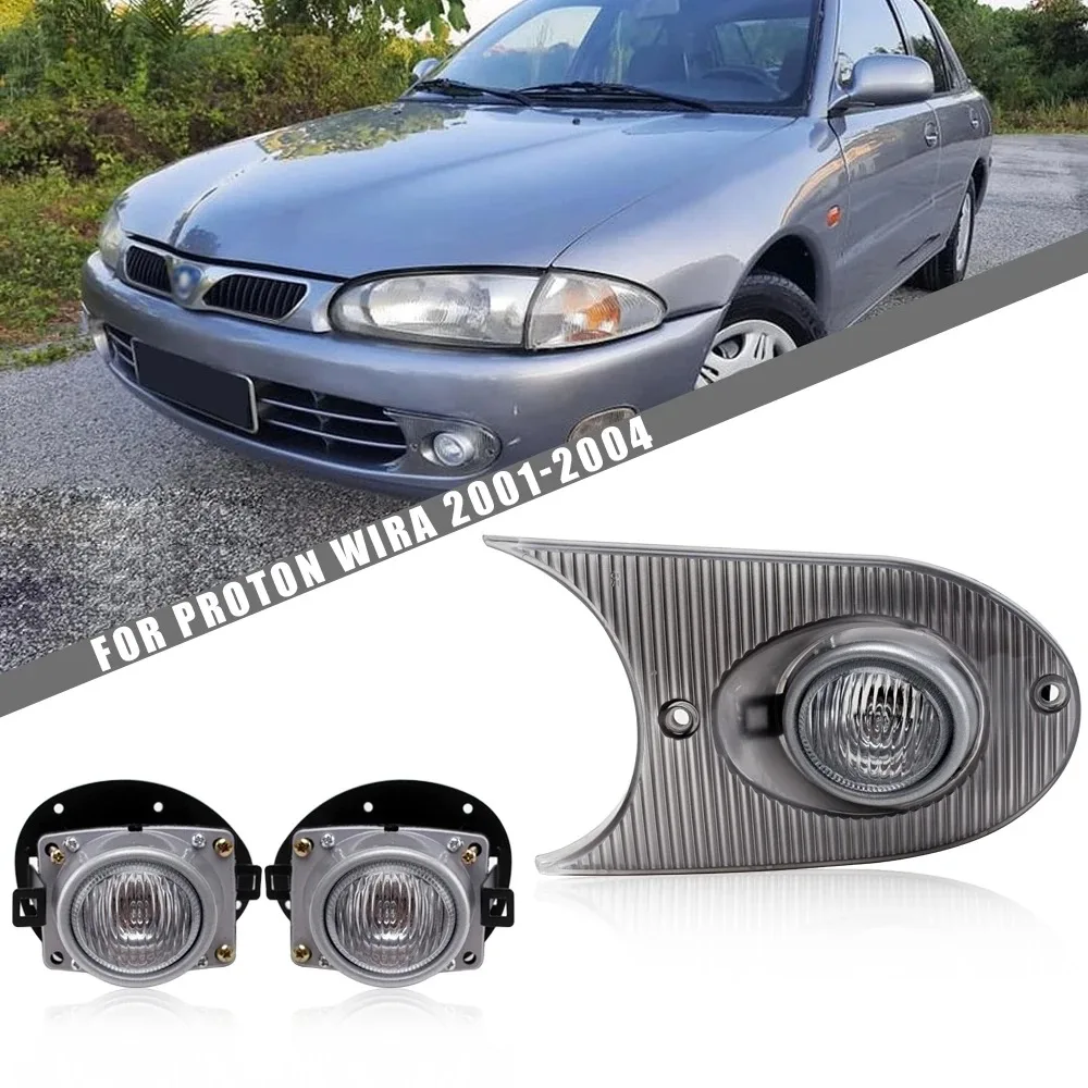 

FOR Proton Wira Satria 1.5/1.6 Version Front Bumper Fog Lamp Upgrade Kit Additional Foglight Set for Enhanced Visibility