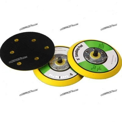 Dry Mill Pneumatic Disc 5 Inch 6 Hole Grinding Disc Sanding Machine Pallet Waxing Machine Chassis Suction Cup Sander Base