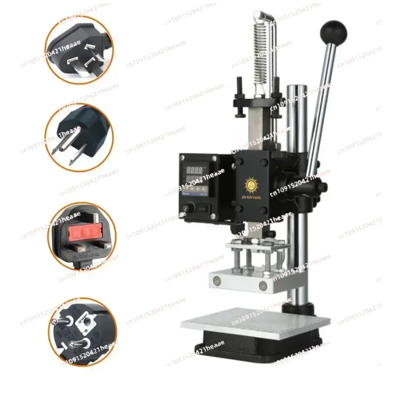 

Suitable for Hot Foil Stamping Machine Heat Press Machine Leather Embossing Foil Gold Stamping Logo PVC Card Emboss Press Tool