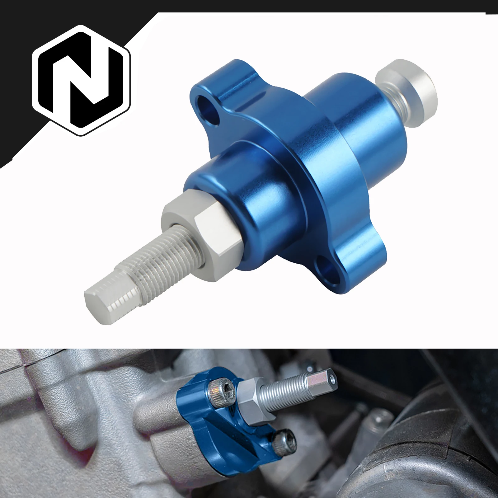 NICECNC para Yamaha YZ250F 2003-2018 tensor de cadena de leva de distribución perno ajustable junta tórica YZ450F 2003-2022 WR250F WR450F 2003-2019