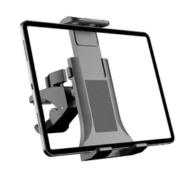 Indoor Bicycle Tablet Holder Treadmill Smartphone Mount Bike Handlebar Phone Stand For Gym Rotatable Holder Clip For Ipad Tablet
