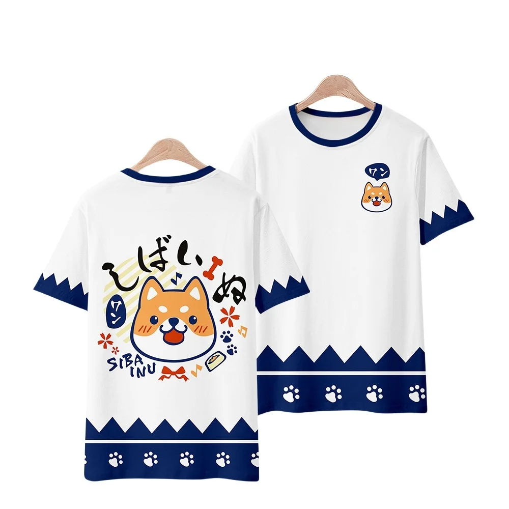 

Cute Cartoon Kid's and Adult's T-shirt 2025 Summer Quick-Dry Short-Sleeved T-shirt Sports Home Daily Game 3D Printed T-shirts
