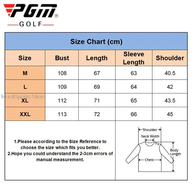 Pgm Windproof Sports Windbreaker for Mens Waterproof Golf Jacket Men Warm Sports Coat Stand Collar Tops Full Zipper Sportswear