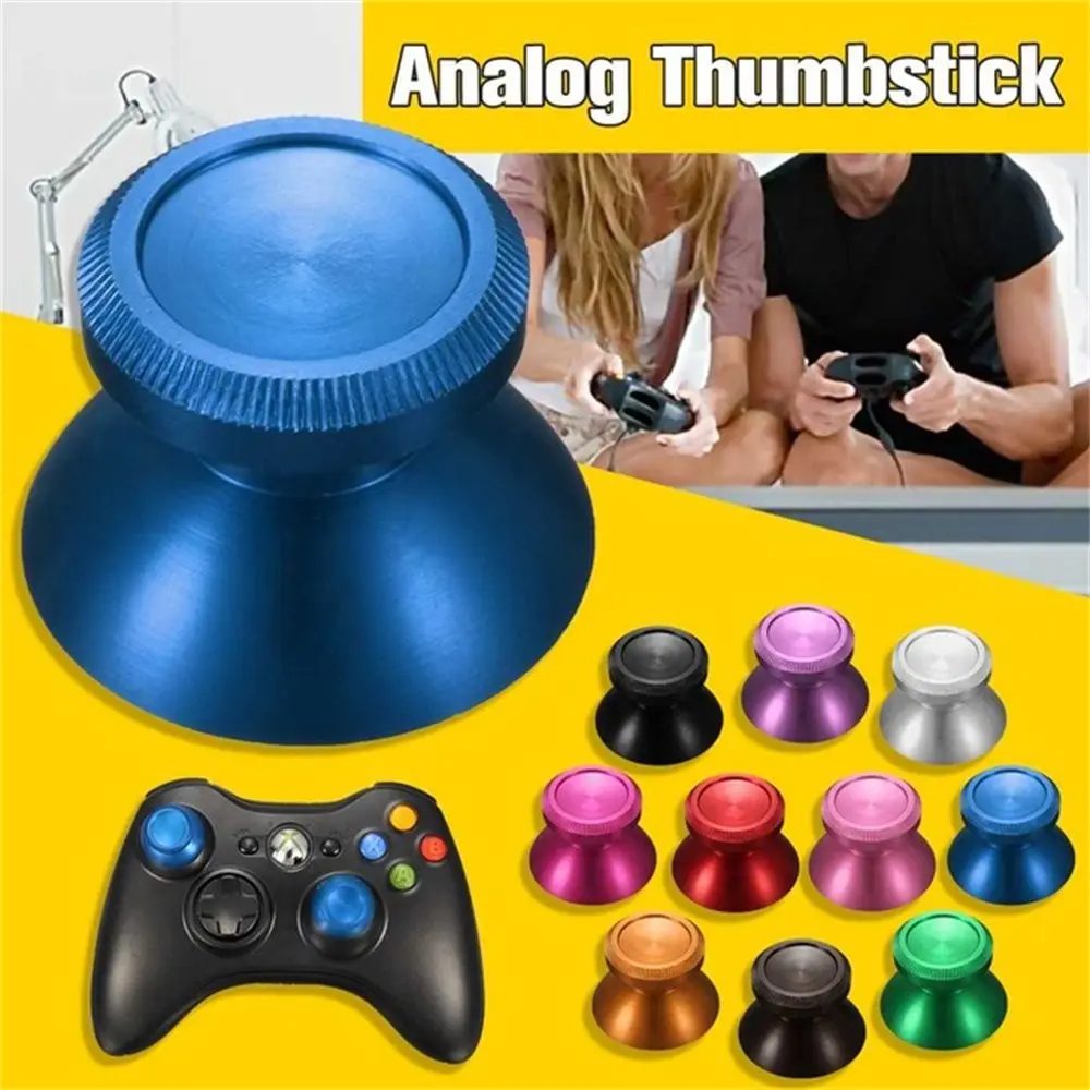 Universal Caps Cover Replacement Metal Grip Aluminum Analog Thumbstick Controller Joystick For PS4 Xbox One