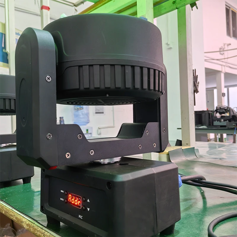 Moving Head Nightclub Light 15°-60° Electric Zoom Wash LED Beam DJ Disco Wedding Party DMX RGBL CRI85 Moving Head Stage Lighting