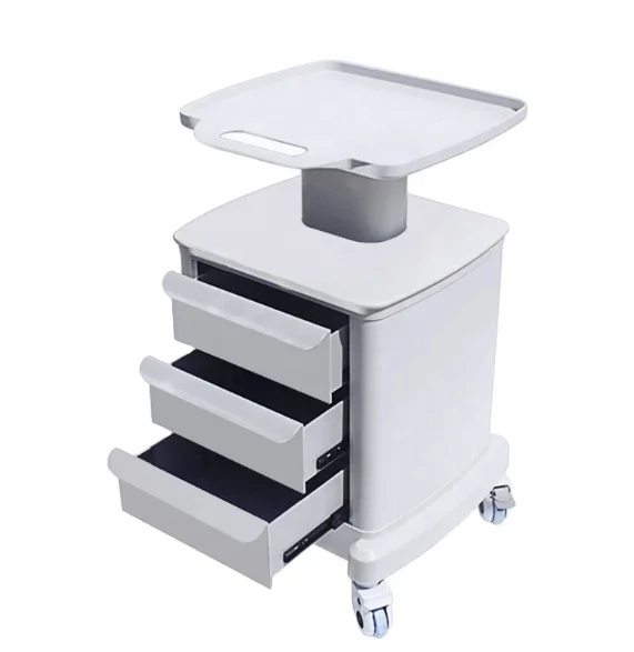 Dental Medical Mobile Tool Trolley Storage Rack with Drawers Beauty Salon Instrument Trolley