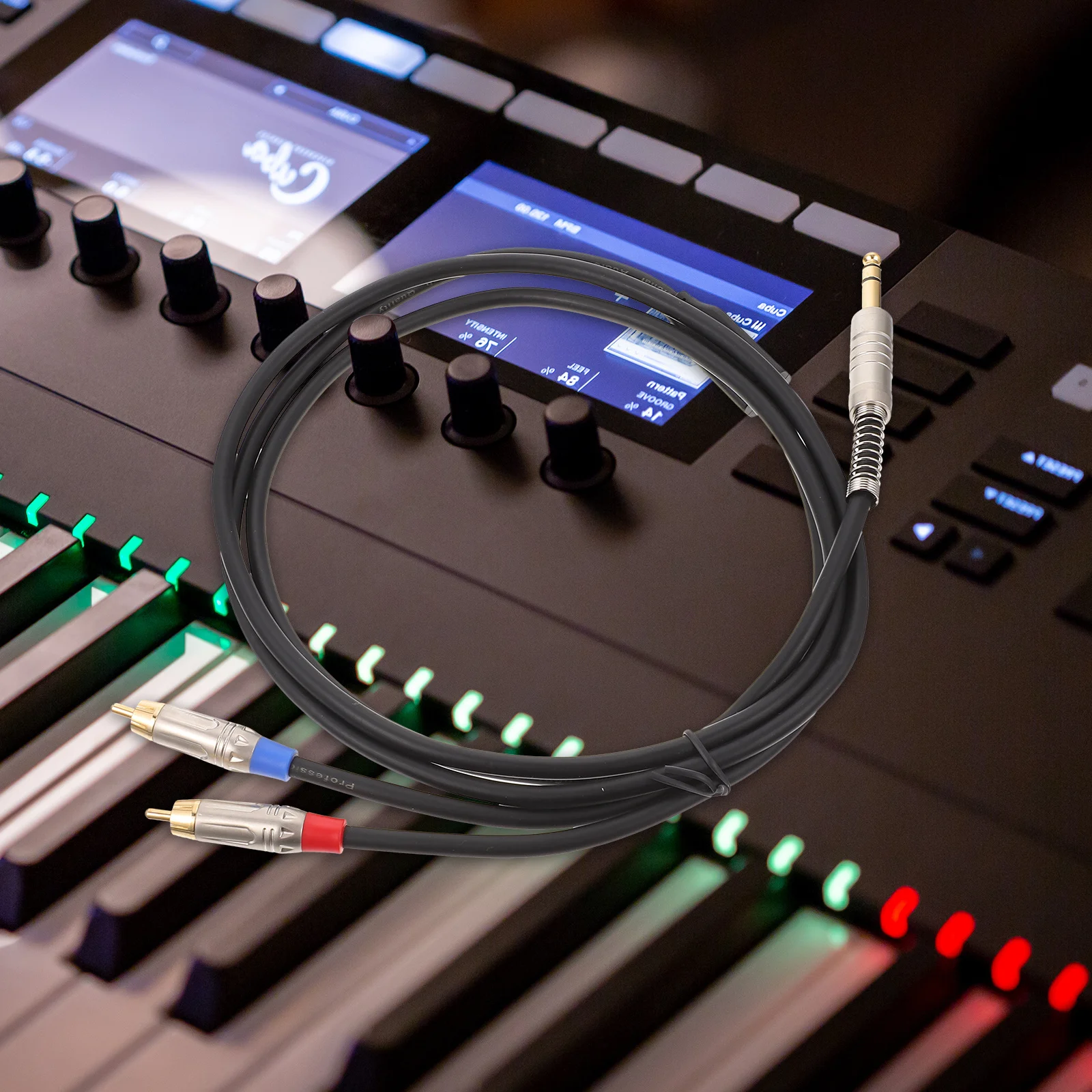

1Pcs Audio Transferring Cable Premium Robust Audio Adapter Cable for High-Fidelity Sound Transfer and Noise Reduction