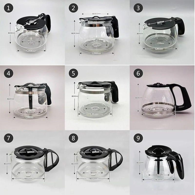 Applicable To Philips De Longmei Coffee Machine, Glass Pot Filter, Accessories