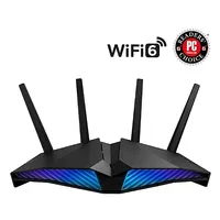 ASUS RT-AX82U Dual Band WiFi 6 Game Router Game Port Mobile Mode Aura RGB AiProtection Pro Secure Instant Protection VPN