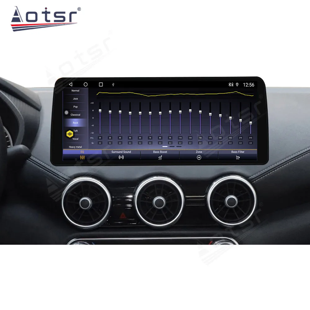 12.3 "8 Core أندرويد Carplay سيارة الوسائط المتعددة راديو السيارات لنيسان سنترا 2020 2021 2022 2023 2024 نظام تحديد المواقع والملاحة رئيس وحدة #5