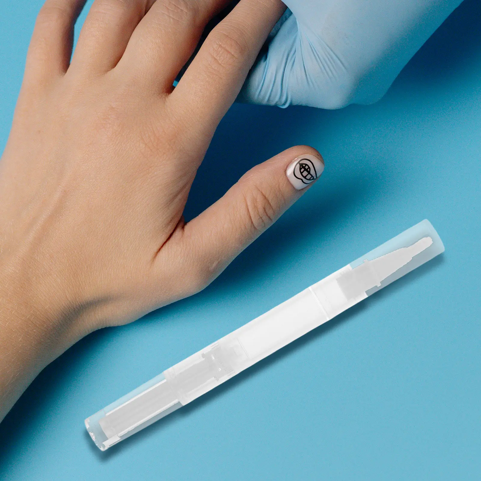 5Pcs Transparent Empty Nail Oil Pen Applicators Refillable Tubes for Eyelash Growth Lip Gloss Nail Nutrition Oil